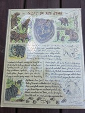 Rare Signed NAKOMA VOLKMAN Gift of the Bear P...