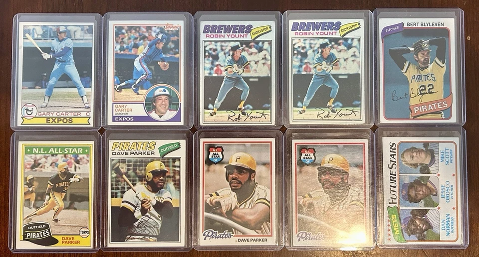 Lote de grandes del béisbol de los años 60’s 70’s y 80’s. Lote de 40 tarjetas Foto 3 de 4