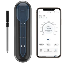 Wireless Meat Thermometer for Grilling and Smoking, CP10 New Gen 500FT Meater Pr