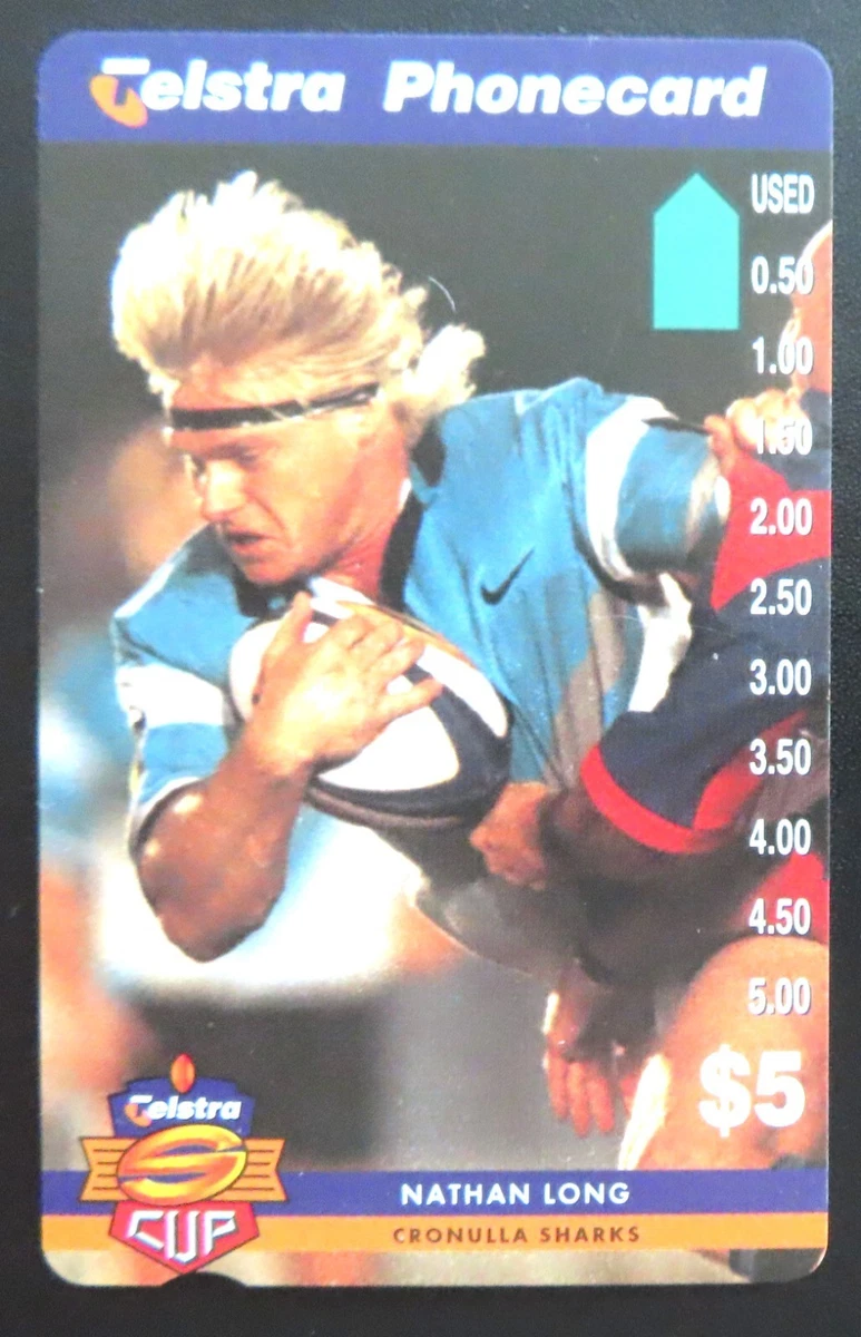 Telstra RUGBY MINT $5 NATHAN LONG from the 1000 PRINT