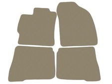Fußmatten, Automatten für Toyota Prius III ZVW30 2009-2015, Dunkelbeige x14 Rand
