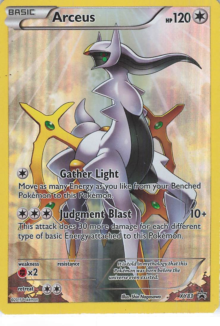Arceus - Holo Promo XY Promos XY83 NM