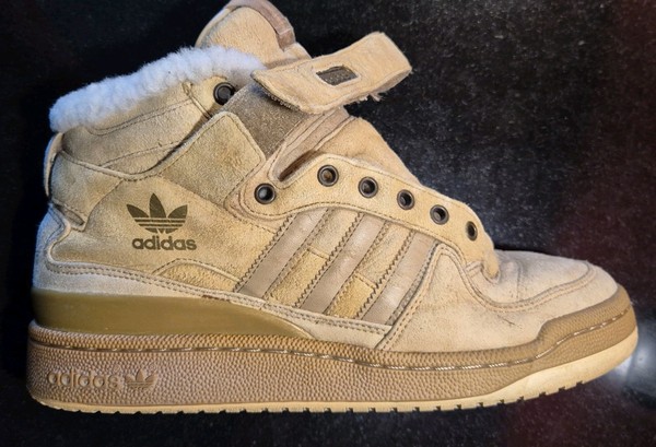 RARE VINTAGE Y2K 2004: Adidas Forum Mid "Mesa Gum" LIMITED EDITION