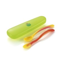 Richell Entw&ouml;hnung Lebensmittel L&ouml;ffel Set f&uuml;r Baby Outdoor Koffer Offizielles Sammlerst&uuml;ck