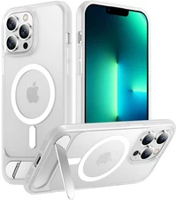 Temdan Magnetic Compatible with iPhone 13 Pro Max Case, Built-in Invisible Ki...