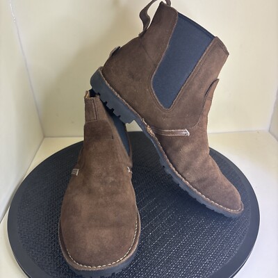 Timberland Earthkeepers Men s Tan Suede Chelsea Pull On Boots Size 7.5M