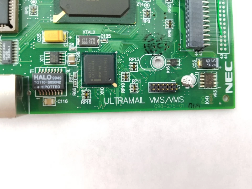 NEC / Nitsuko ~ VMS4 4 Port  ULTRMAIL 2000 Voice Mail System Part# 17744 - Image 4 of 4