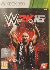 WWE 2K16 (Microsoft Xbox 360, 2015) game