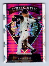 2022 Panini Chronicles Crusade Pink Pulsar Shane Baz #2 Rookie RC