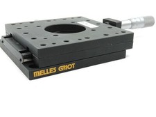 Melles Griot Newport Double Row Ball Bearing Linear Stage 25mm Travel Dif Mic