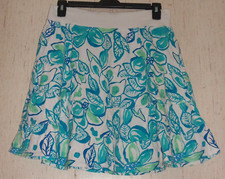 EXCELLENT WOMENS fresh produce FUN FLORAL PULL ON KNIT SKIRT SIZE XL USA