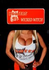 Hooters Uniform Wicked Witch Name Tag Dress Up Costume Accessory — photo 1