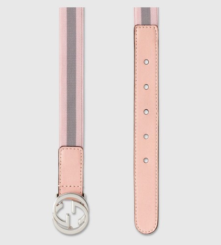 NWT NEW Gucci girls boys GG web stripe pink green or blue S M L 258155 GA 1 - Picture 2 of 12