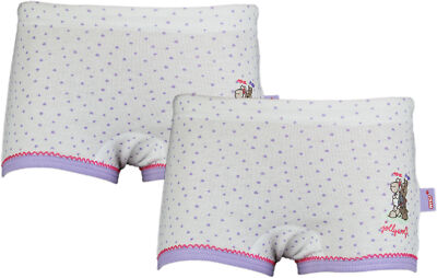 2 Stk. Schiesser Mädchen Slips Panty Pants  '' Nici '' jollywolf  SP59  