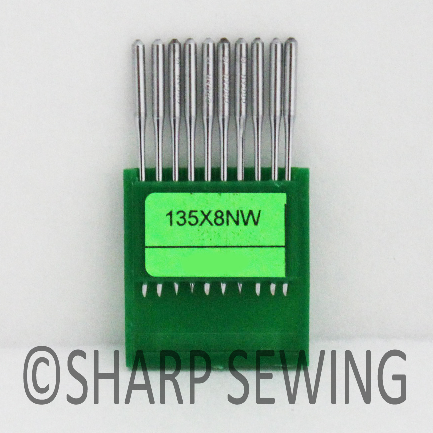 10 ORGAN 135X8NW 20 LEATHER POINT INDUSTRIAL SEWING MACHINE NEEDLES