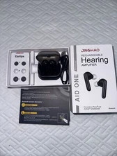Jinghao Bluetooth Wireless Rechargeable Hearing Aid. Smartphone Connection