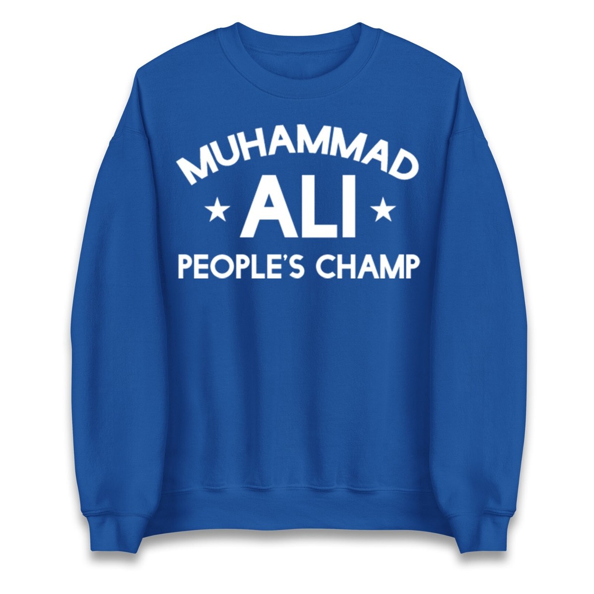 Muhammad Ali Boxer Sweatshirt,People's Champion Apparel Fighter