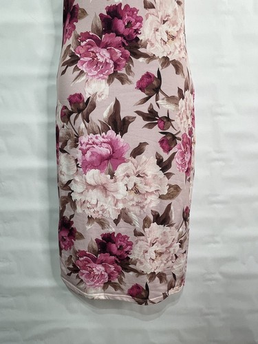 Joe & Elle Bodycon-Kleid Damen Gr. M rosa Blumen Stretch Träger ärmellos - Bild 6 von 11