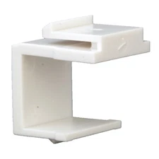 10- Blank Keystone Filler Insert Faceplate Inserts White TUFF JACKS QUALITY!