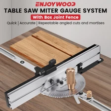 450mm 27 Angle Miter Gauge Table Saw Router Woodwork Brass Handle Jiont Jig US