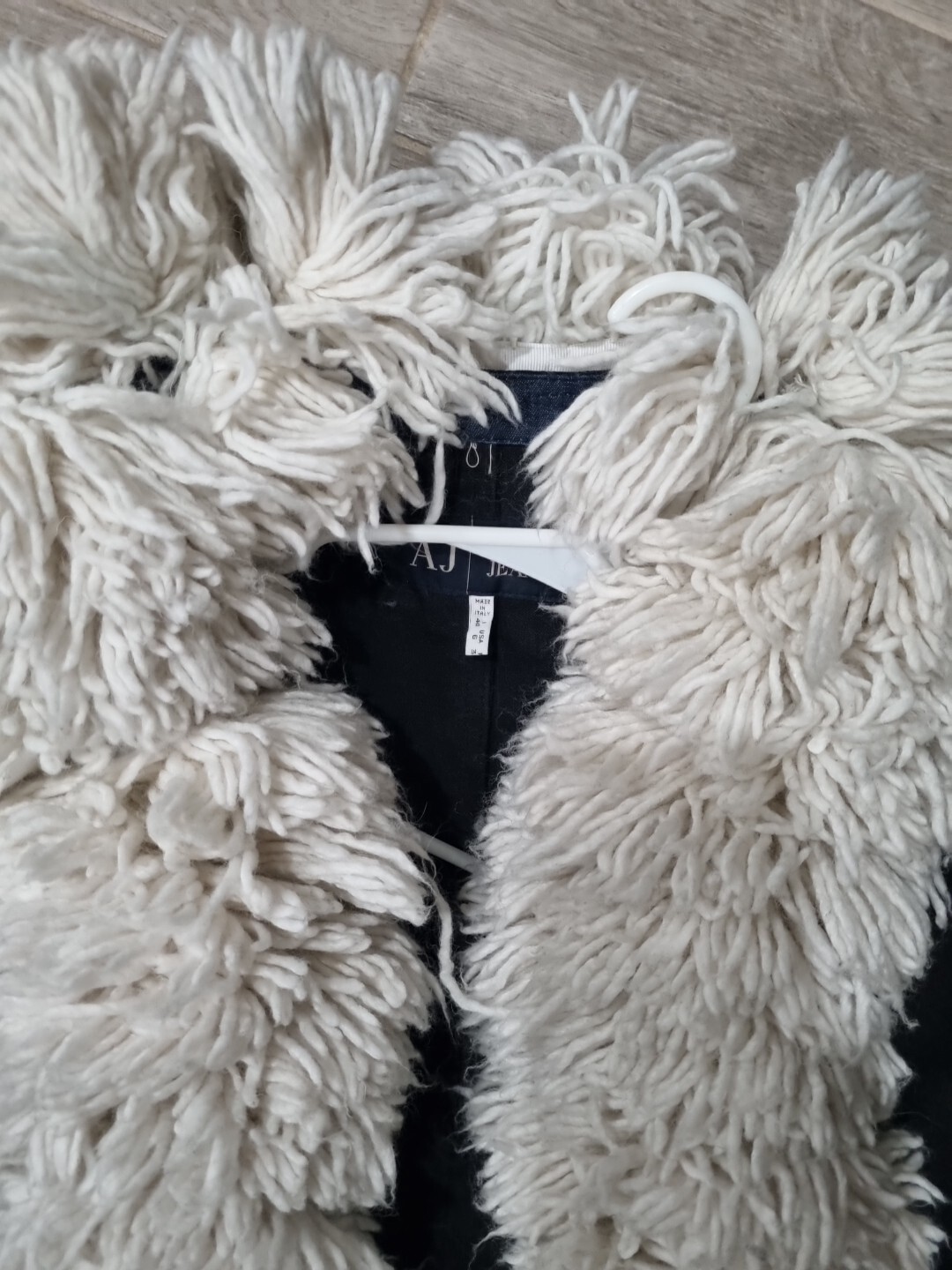 Armani Jeans collar patchwork bathrobe cardigan c… - image 10