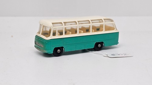 Matchbox Lesney – 68b Mercedes Coach 1965 (ID#702) RARE SEA GREEN - Picture 2 of 13