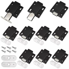 10 Pack Magnetic Push Latch Catch Push to Open Latch Pressure Touch Release C...