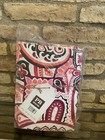 Pottery Barn Vintage Paisley Twin Size Sheet Set Pink Purple New