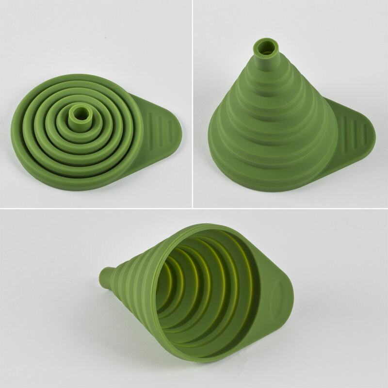 Mini Entonnoir Pliable En Silicone, Outils De Cuisine, Pour Transfert