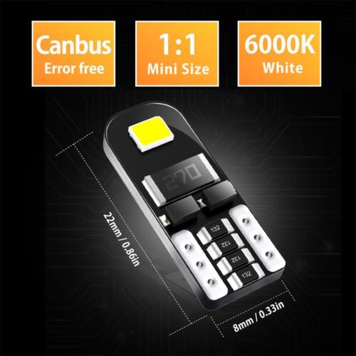 CANBUS AUXITO 31MM Festoon DE3175 LED Map/Dome Interior Light Bulbs 6000K 4/8X - Picture 13 of 27
