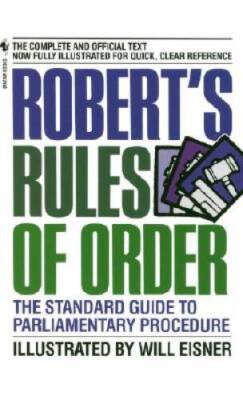Robert's Rules of Order: The Standard Guide to Parliament - ACCEPTABLE ...