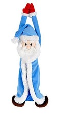 Wild Republic - Stuffed Plush - HoliDangler Blue Santa - 13"
