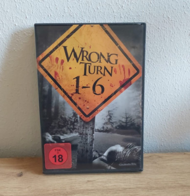 Wrong Turn DVD Collection 1 - 6 FSK 18