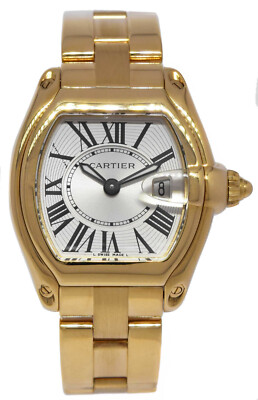 Cartier 時計　18K Cartier Tank Française Midsize Factory Diamond Yellow Gold 25mm