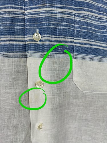 Vintage 70s Arrow Shirt Men M Slim Dagger Collar Retro Beach Pool Outdoors Ivory - Picture 6 of 18