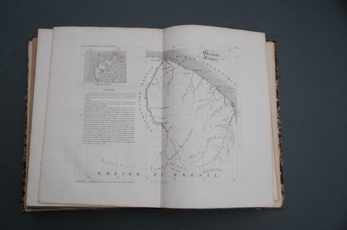 Atlas Michel France et colonies environ 1840 94 cartes doubles pages illustrée - Picture 6 of 15