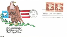 #1947 C - Eagle Kribbs FDC (00919811947001)