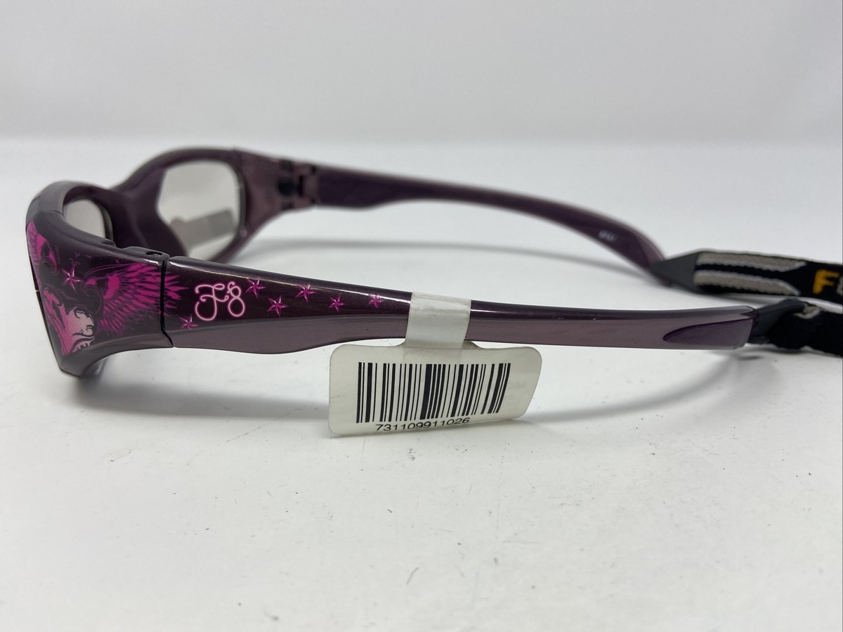Lunettes Liberty Sport Rec Specs Morpheus II - Violet, 53-17-130 - Pour Filles, Grand Format, Neuf Sans étiquette
