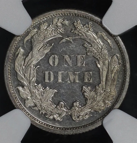 1867 NGC PR64 Mintage 6,000 + 625 Proof = Lowest 10C ✅ $3,250 Comp! Seated Dime