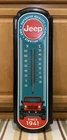 Jeep Thermometer Sign Parts Service Garage Truck Vintage Style Gas Oil Lift Kit