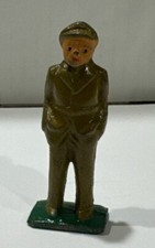 Antique Manoil Barclay Lead Toy Soldier Officer - Standing