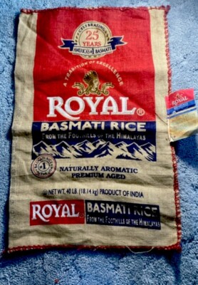 Royal Basmati Rice 40 lb, No Rice