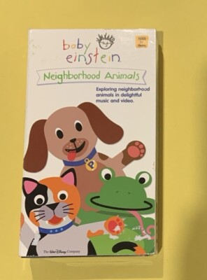 VHS Tape Baby Einstein (Baby Dolittle) Neighborhood Animals Tested