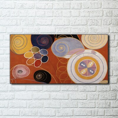 Canvas Wandbild Leinwand Bilder 100x50 Sie Zehn Mainstay IV Hilma af Klint