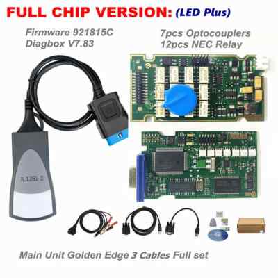 Gold Edge V9.91 Lexia3 PP2000 PSA XS Evolution Diagbox V7.83 V8.55 Lexia 3