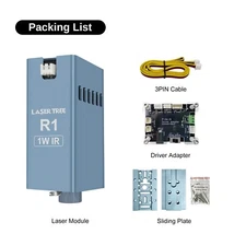 1064nm Infrared 1W Laser Head Module for Copper Acrylic Engraving DIY Tool