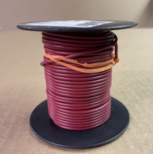 Cable Red 18 AWG PVC Copper Primary Wire 100 ft. Bulk Spool