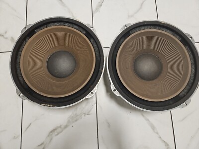 PAIR VINTAGE WHARFEDALE W70D 12'' WOOFERS 