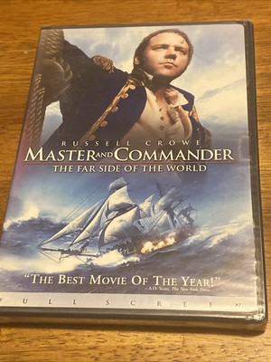 Master and Commander: The Far Side Of The World (DVD, 2004) Russell Crowe NEW