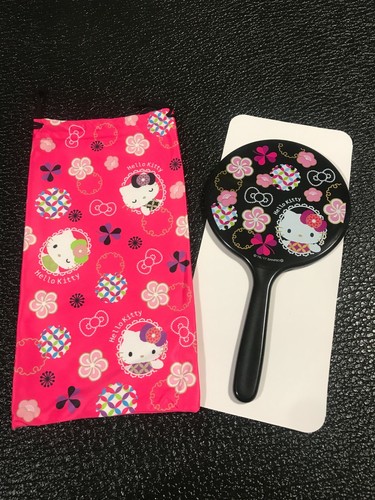 Sanrio Ichiban-Kuji Hello Kitty japonés Furoshiki y espejo de mano número de seguimiento - Imagen 2 de 9